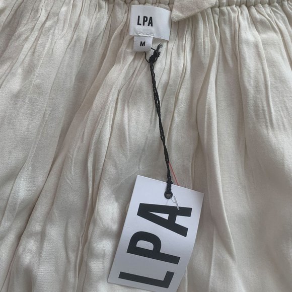 NWT LPA Levan Dress Cream - Medium - Picture 11 of 16